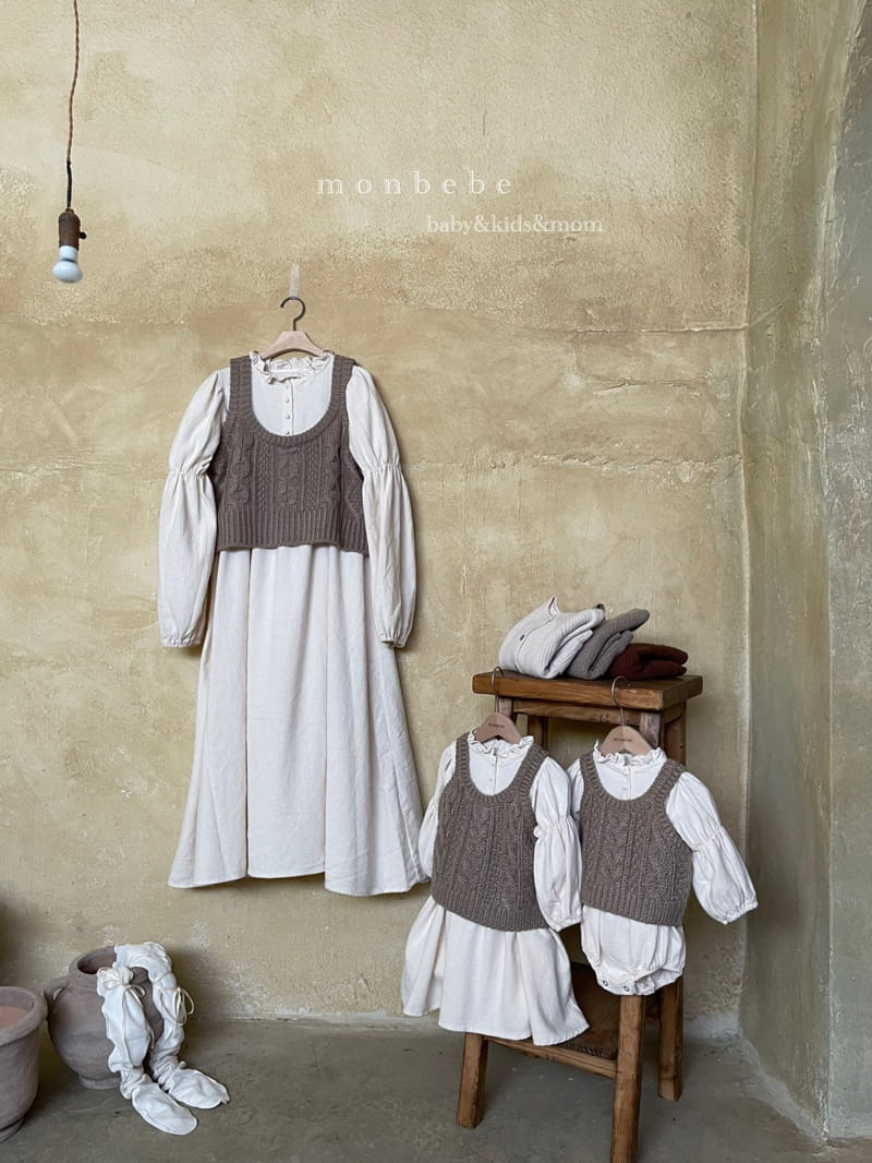 MONBEBE - Korean Children Fashion - #Kfashion4kids - Juliette One-piece - 12