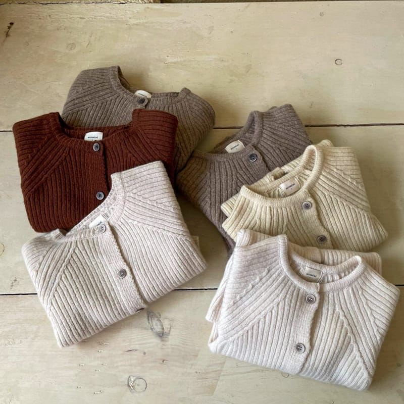 MONBEBE - Korean Children Fashion - #Kfashion4kids - Knit Rib Cardigan - 11