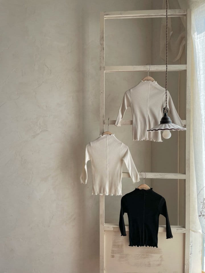 MONBEBE - Korean Children Fashion - #Kfashion4kids - Rib Slim Turtleneck  - 3