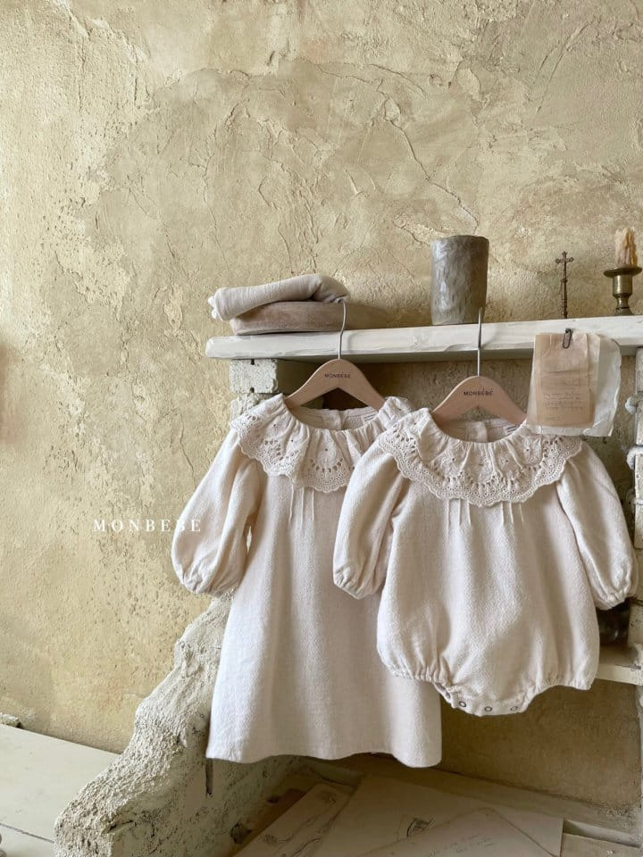 MONBEBE - Korean Children Fashion - #Kfashion4kids - Clover Pintuck Bodysuit - 6