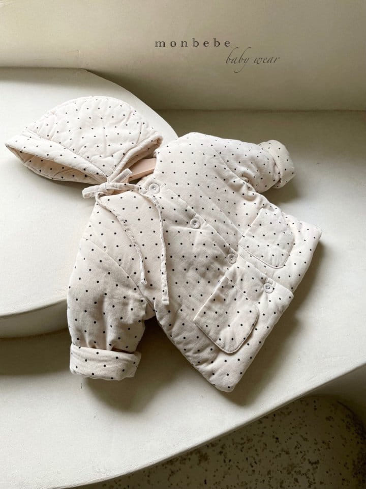MONBEBE - Korean Children Fashion - #Kfashion4kids - Anfant Jacket with Bonnet - 10
