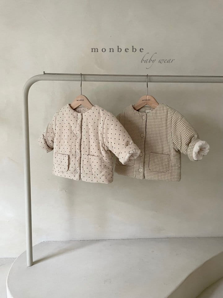 MONBEBE - Korean Children Fashion - #Kfashion4kids - Anfant Jacket with Bonnet - 3