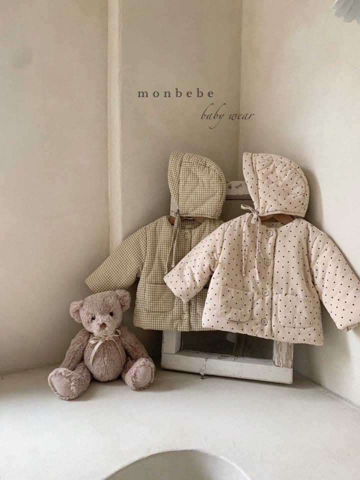 MONBEBE - Korean Children Fashion - #Kfashion4kids - Anfant Jacket with Bonnet - 7