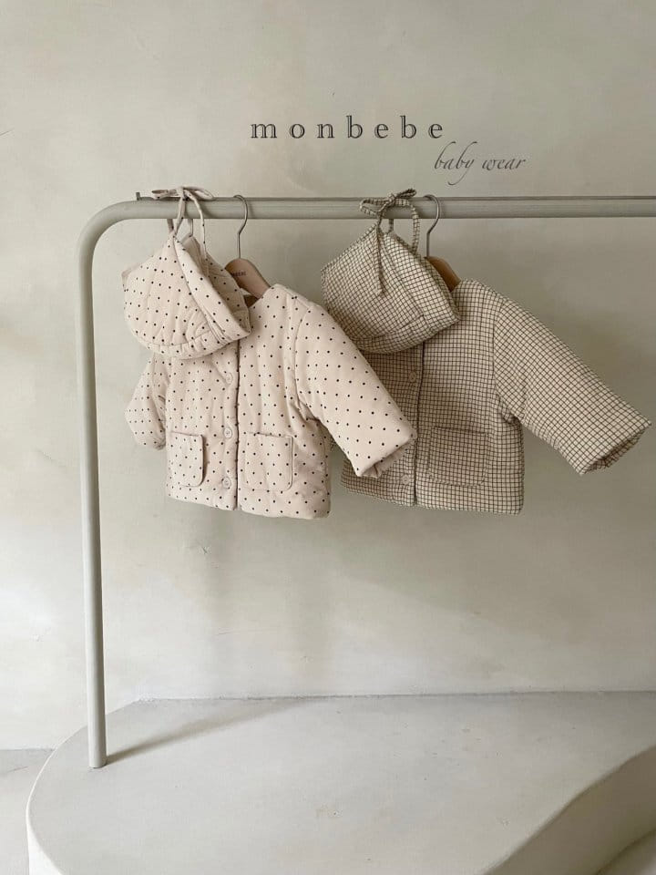 MONBEBE - Korean Children Fashion - #Kfashion4kids - Anfant Jacket with Bonnet - 8