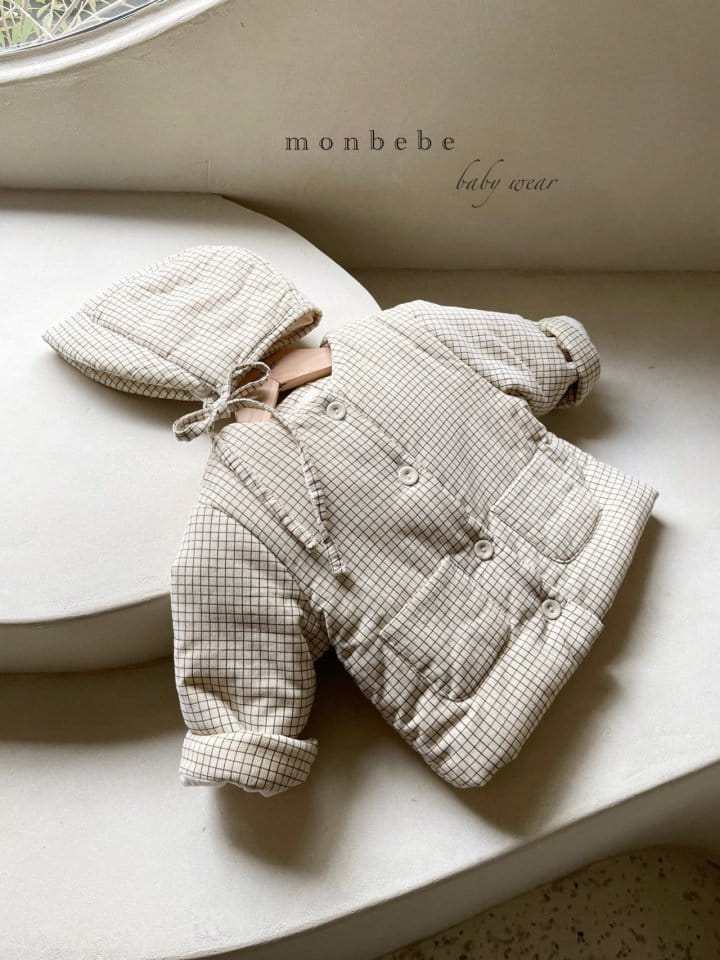 MONBEBE - Korean Children Fashion - #Kfashion4kids - Anfant Jacket with Bonnet - 9