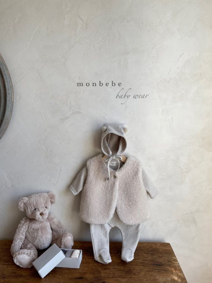 MONBEBE - Korean Children Fashion - #Kfashion4kids - Cozy Bodysuit - 5