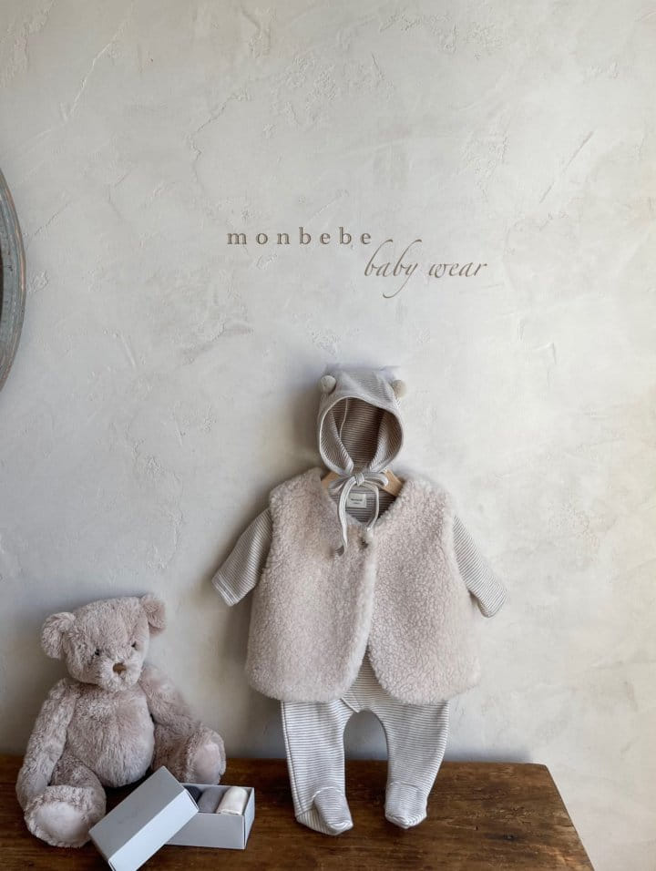 MONBEBE - Korean Children Fashion - #Kfashion4kids - Cozy Bodysuit - 9