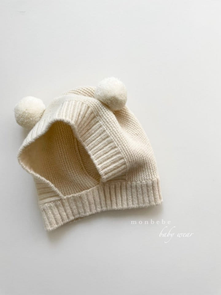 MONBEBE - Korean Children Fashion - #Kfashion4kids - Wool Knit Bonnet - 2