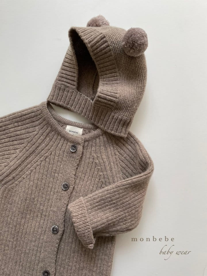 MONBEBE - Korean Children Fashion - #Kfashion4kids - Wool Knit Bonnet - 4