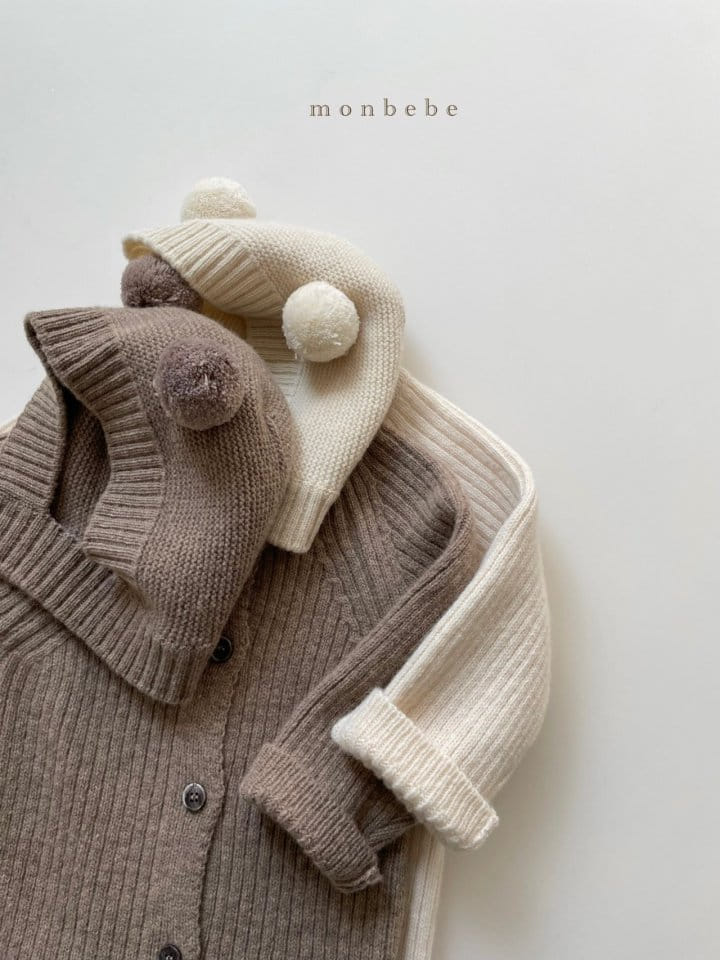MONBEBE - Korean Children Fashion - #Kfashion4kids - Wool Knit Bonnet - 5
