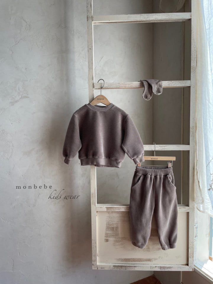 MONBEBE - Korean Children Fashion - #Kfashion4kids - Velour Jogger Pants - 6