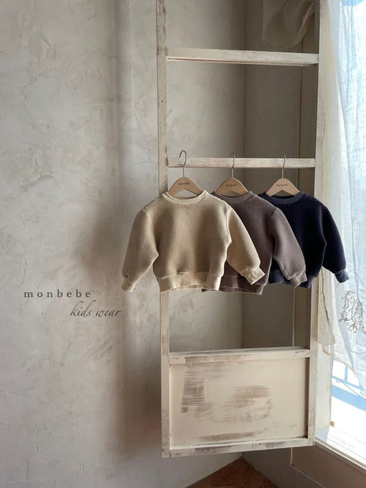 MONBEBE - Korean Children Fashion - #Kfashion4kids - Velour Sweatshirt - 6