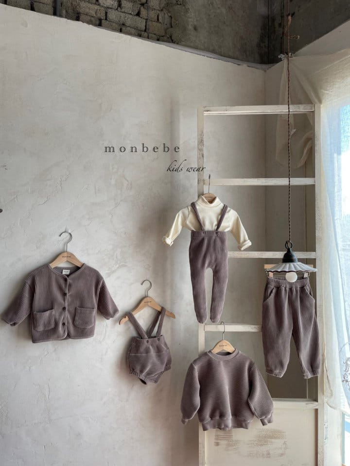MONBEBE - Korean Children Fashion - #Kfashion4kids - Velour Sweatshirt - 8