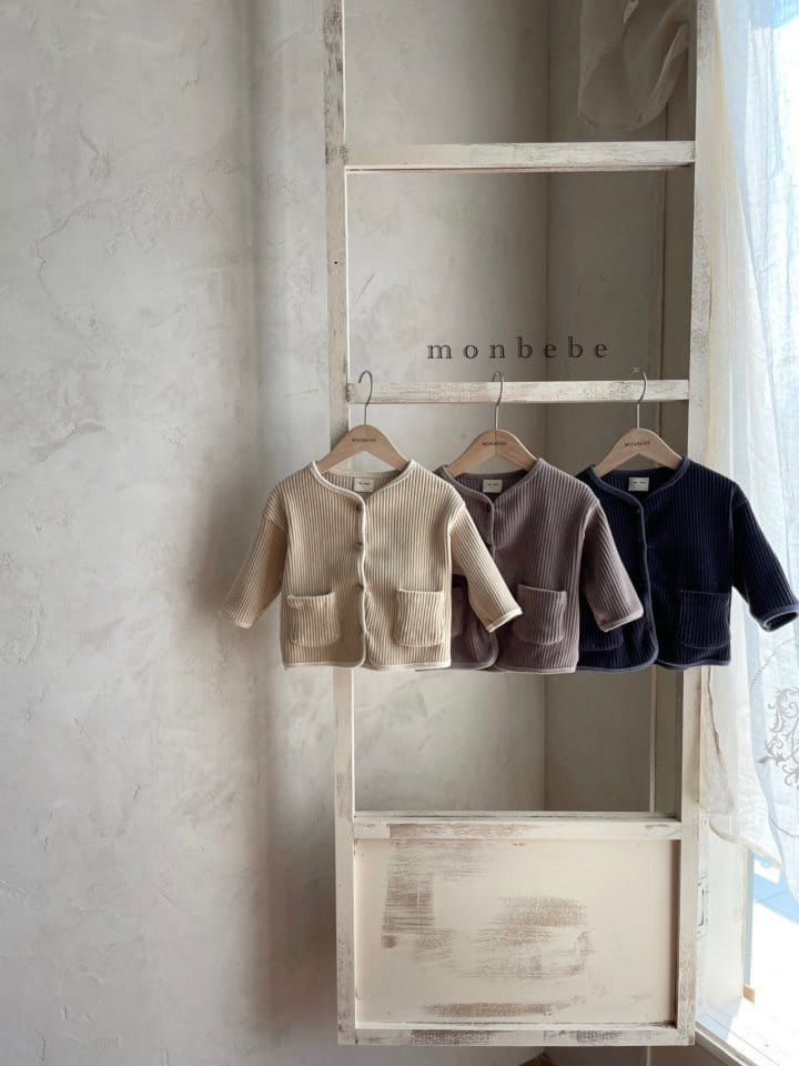 MONBEBE - Korean Children Fashion - #Kfashion4kids - Velour Jacket