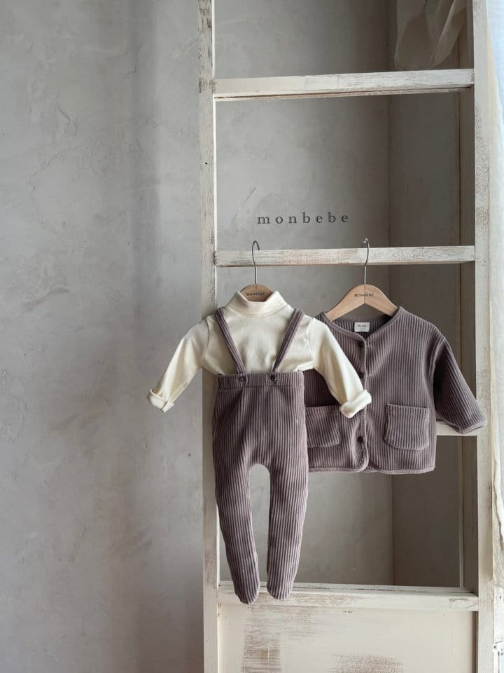 MONBEBE - Korean Children Fashion - #Kfashion4kids - Velour Jacket - 10