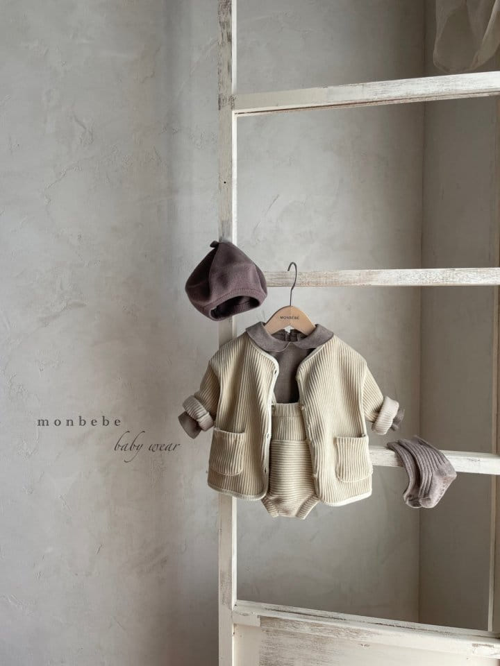 MONBEBE - Korean Children Fashion - #Kfashion4kids - Velour Jacket - 7