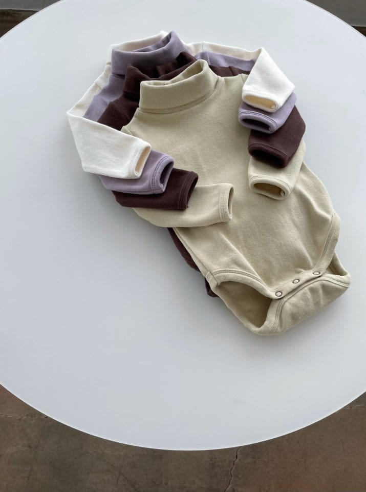 MONBEBE - Korean Children Fashion - #Kfashion4kids - Lua Turtleneck Bodysuit