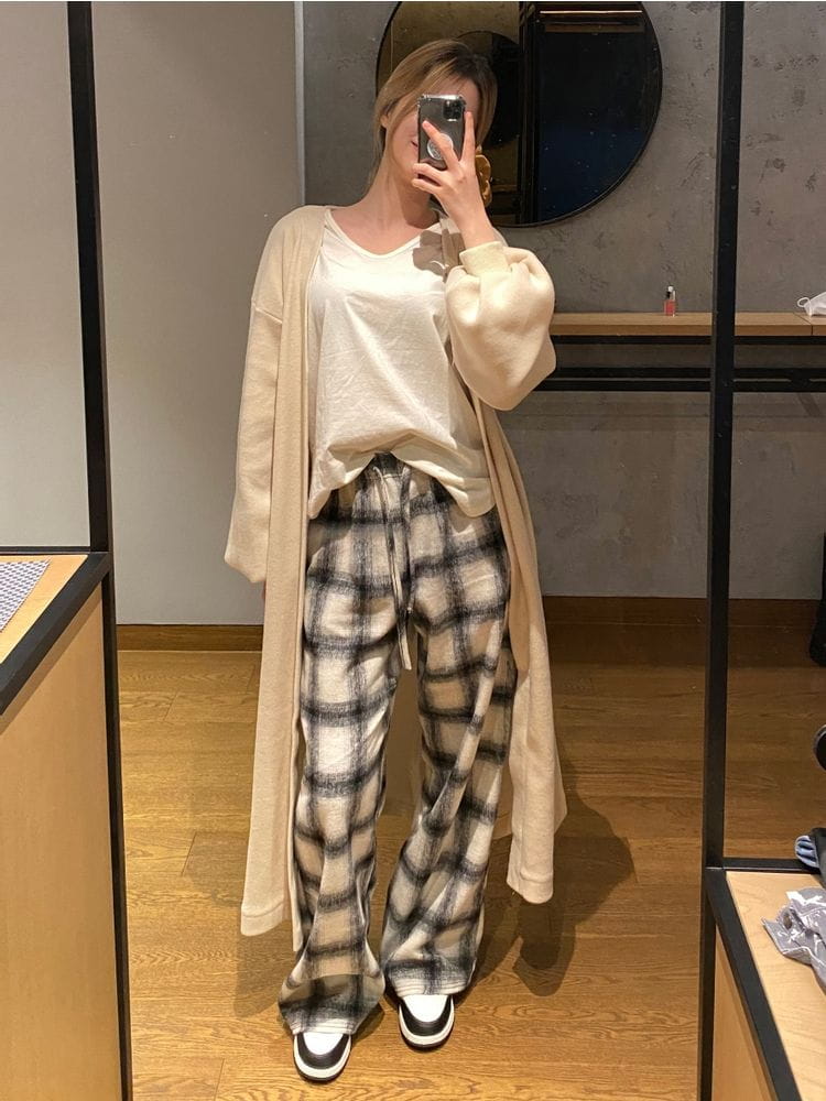 MONE - Korean Children Fashion - #Kfashion4kids - Memories Fleece Long Cardigan - 2