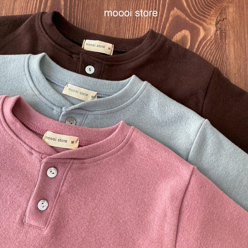 MOOI STORE - Korean Children Fashion - #Kfashion4kids - Henry Neck Tee