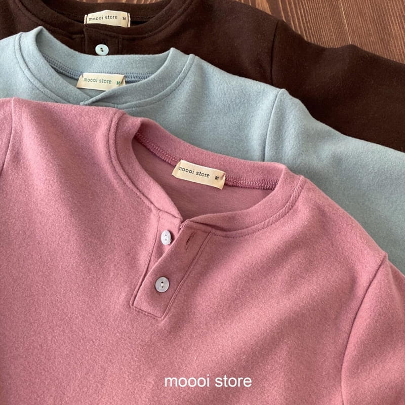 MOOI STORE - Korean Children Fashion - #Kfashion4kids - Henry Neck Tee - 2
