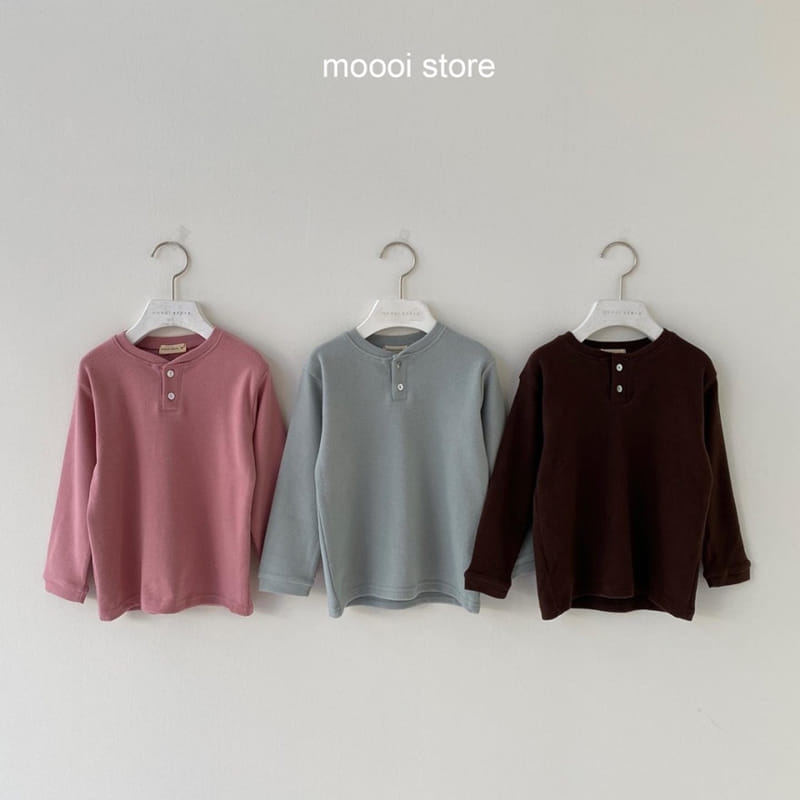 MOOI STORE - Korean Children Fashion - #Kfashion4kids - Henry Neck Tee - 6