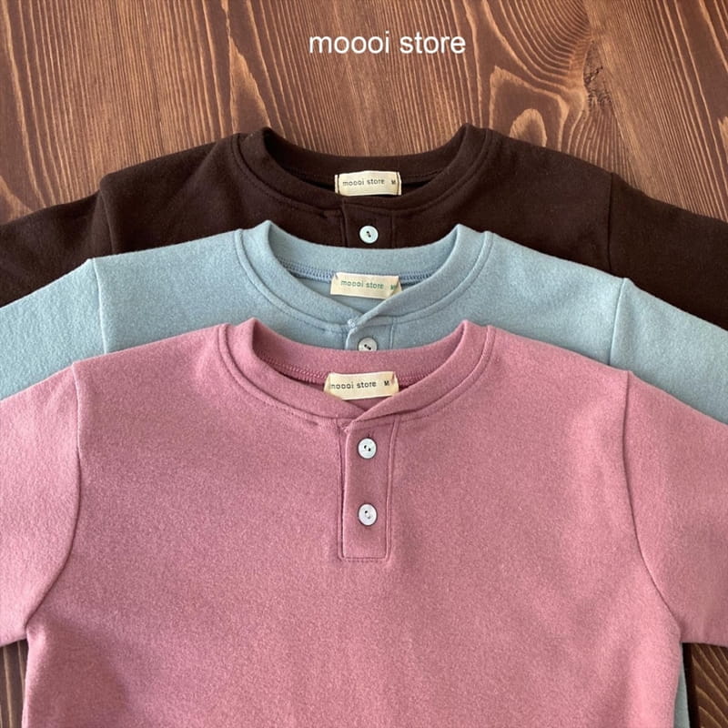 MOOI STORE - Korean Children Fashion - #Kfashion4kids - Henry Neck Tee - 8