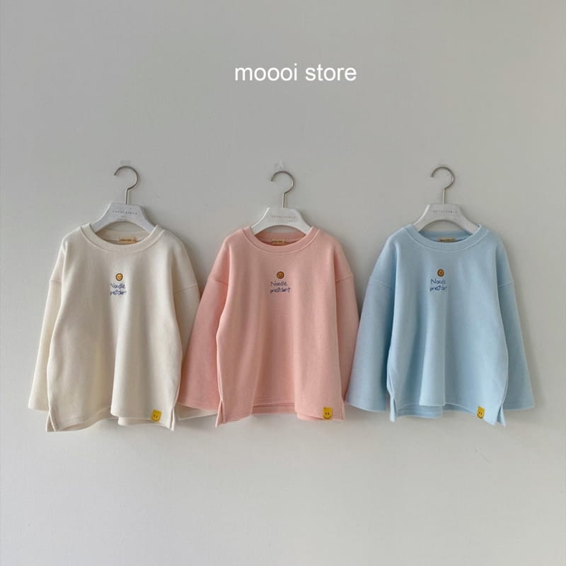 MOOI STORE - Korean Children Fashion - #Kfashion4kids - Noodle Embroidery Round Tee - 10