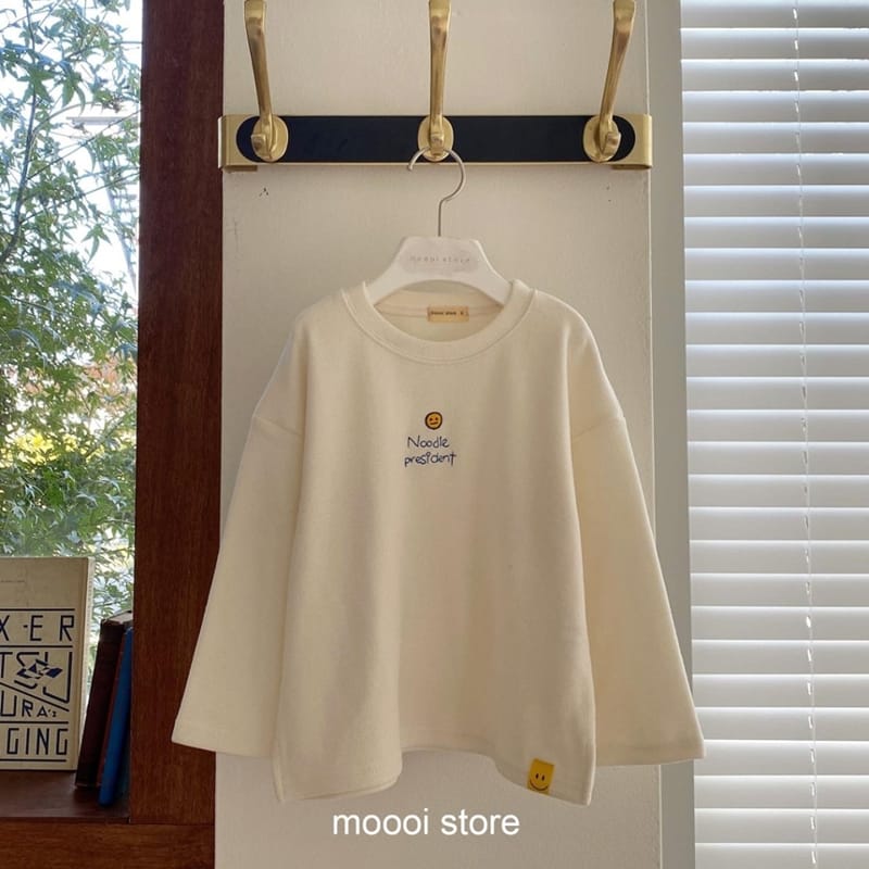 MOOI STORE - Korean Children Fashion - #Kfashion4kids - Noodle Embroidery Round Tee - 11
