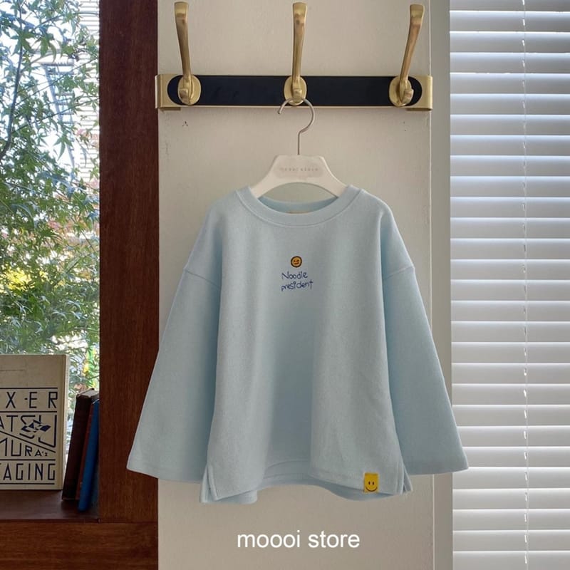 MOOI STORE - Korean Children Fashion - #Kfashion4kids - Noodle Embroidery Round Tee - 12