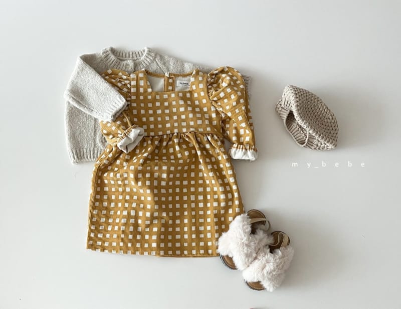 MY BEBE - Korean Children Fashion - #Kfashion4kids - Square One-piece - 12