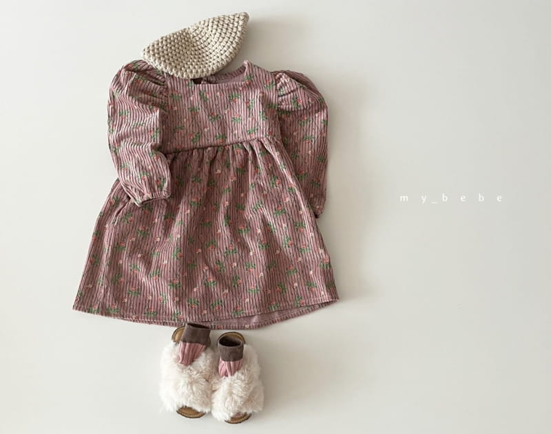 MY BEBE - Korean Children Fashion - #Kfashion4kids - Square One-piece - 3