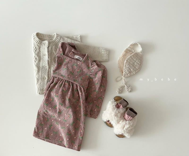 MY BEBE - Korean Children Fashion - #Kfashion4kids - Square One-piece - 4