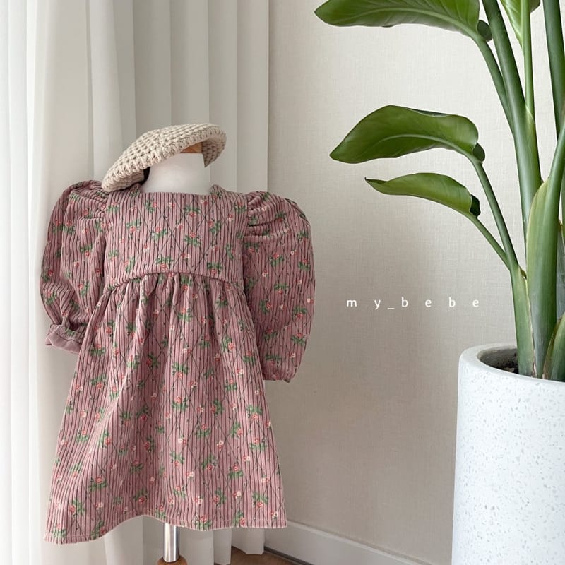 MY BEBE - Korean Children Fashion - #Kfashion4kids - Square One-piece - 6