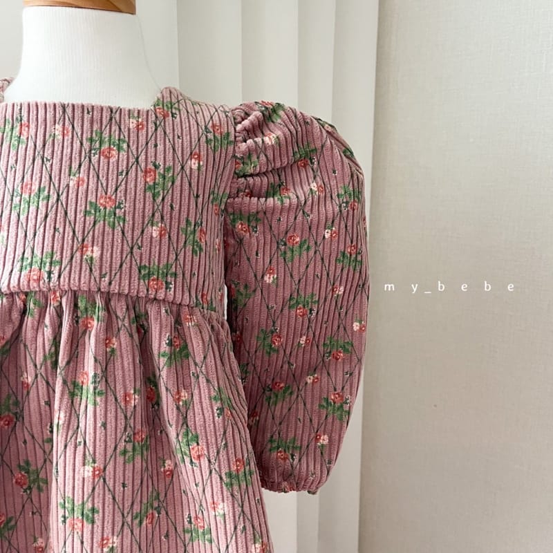 MY BEBE - Korean Children Fashion - #Kfashion4kids - Square One-piece - 8
