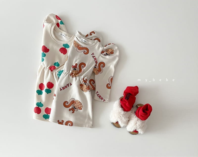 MY BEBE - Korean Children Fashion - #Kfashion4kids - Cozy Bending One-piece