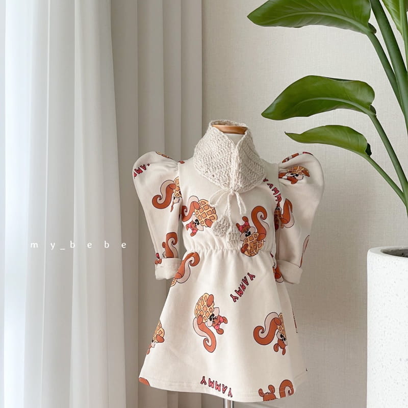 MY BEBE - Korean Children Fashion - #Kfashion4kids - Cozy Bending One-piece - 11