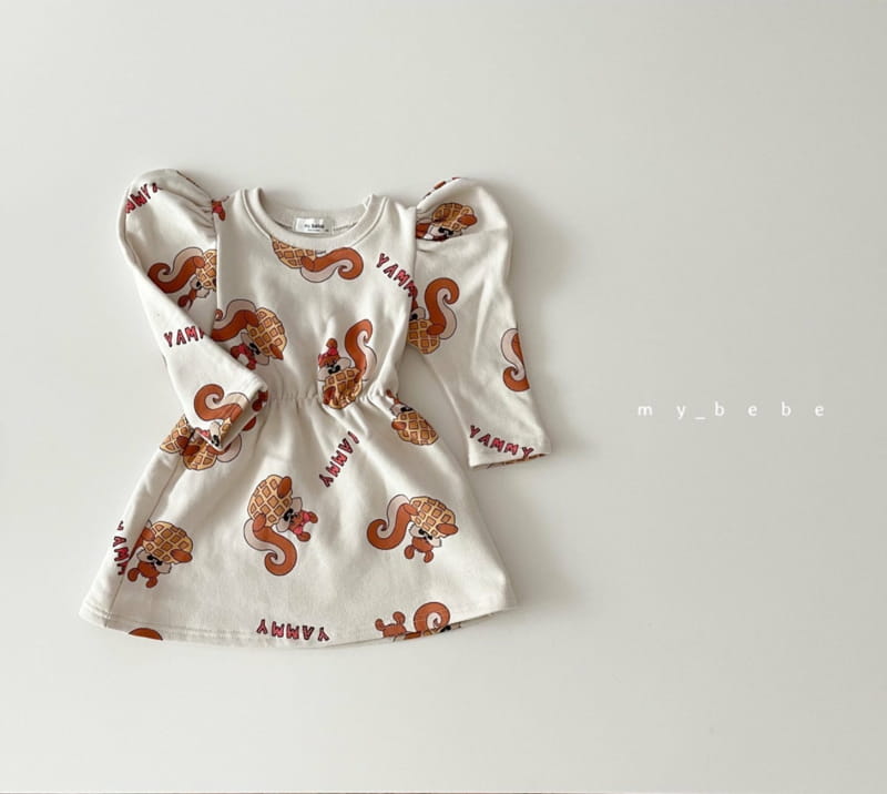 MY BEBE - Korean Children Fashion - #Kfashion4kids - Cozy Bending One-piece - 5