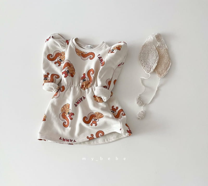 MY BEBE - Korean Children Fashion - #Kfashion4kids - Cozy Bending One-piece - 7