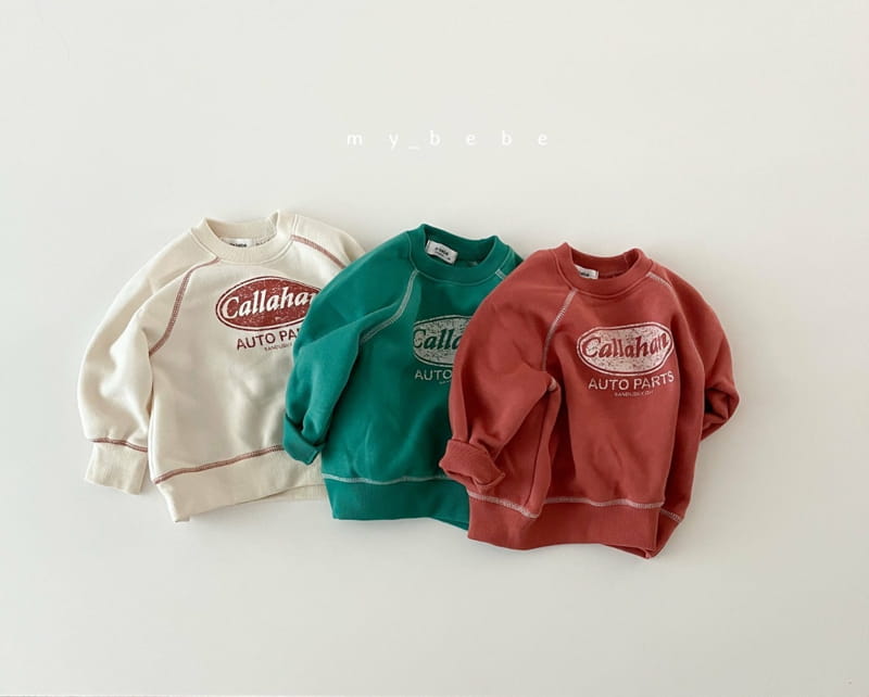 MY BEBE - Korean Children Fashion - #Kfashion4kids - Color Part Sweatshirt