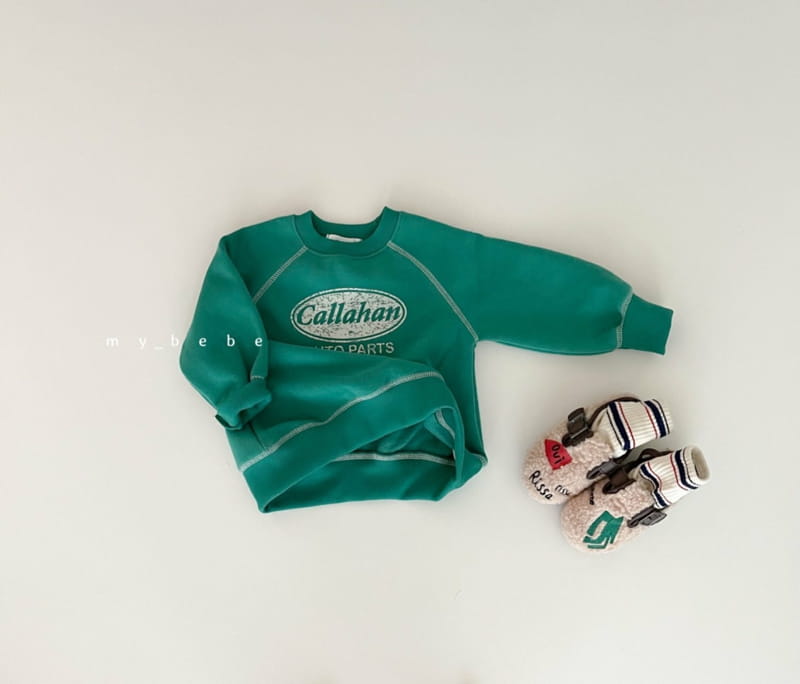 MY BEBE - Korean Children Fashion - #Kfashion4kids - Color Part Sweatshirt - 10