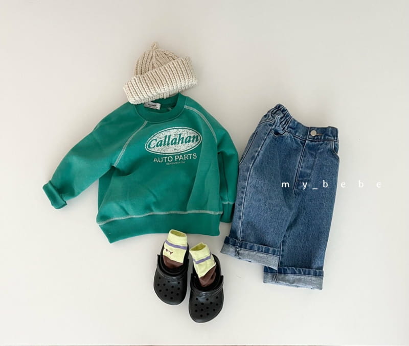 MY BEBE - Korean Children Fashion - #Kfashion4kids - Color Part Sweatshirt - 7