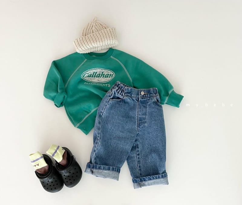 MY BEBE - Korean Children Fashion - #Kfashion4kids - Color Part Sweatshirt - 9