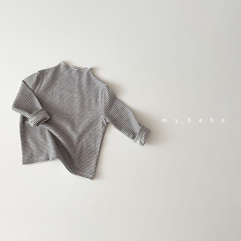 MY BEBE - Korean Children Fashion - #Kfashion4kids - Half Basic Tee - 10