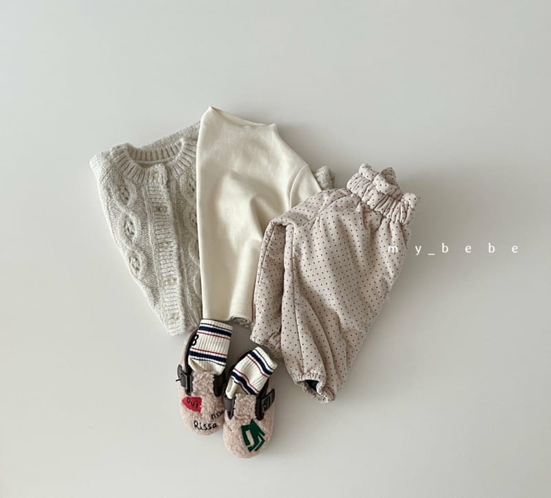 MY BEBE - Korean Children Fashion - #Kfashion4kids - Half Basic Tee - 5