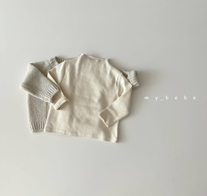 MY BEBE - Korean Children Fashion - #Kfashion4kids - Half Basic Tee - 7