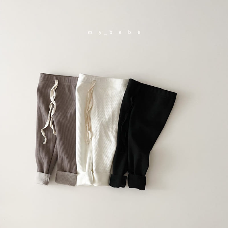 MY BEBE - Korean Children Fashion - #Kfashion4kids - Fleece Winter Leggings - 8