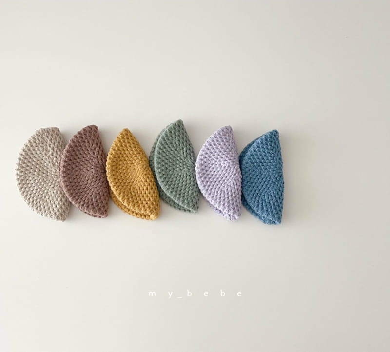 MY BEBE - Korean Children Fashion - #Kfashion4kids - Knit Mandu Beret Hat - 2