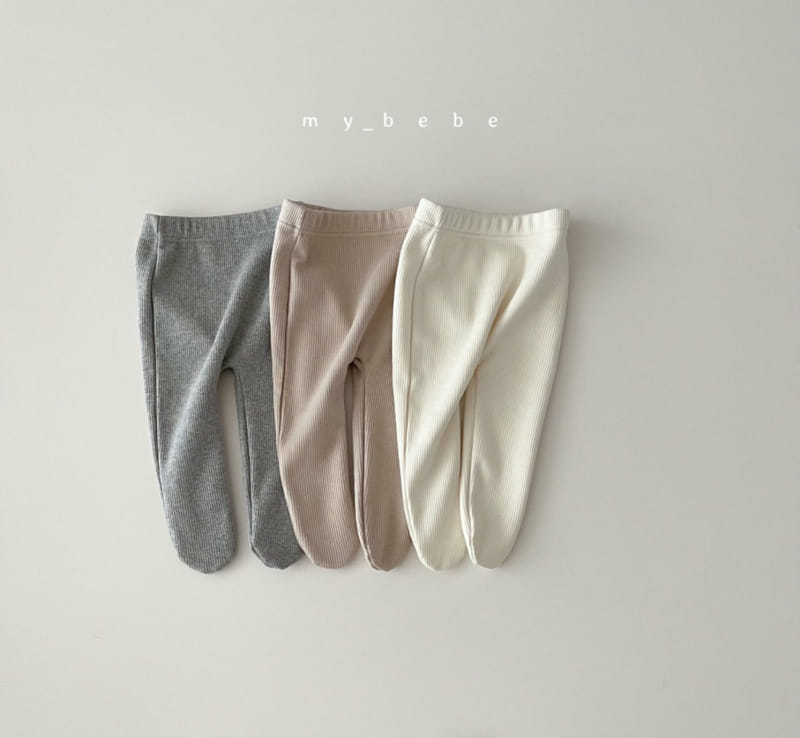 MY BEBE - Korean Children Fashion - #Kfashion4kids - Winter Foot Leggings - 2