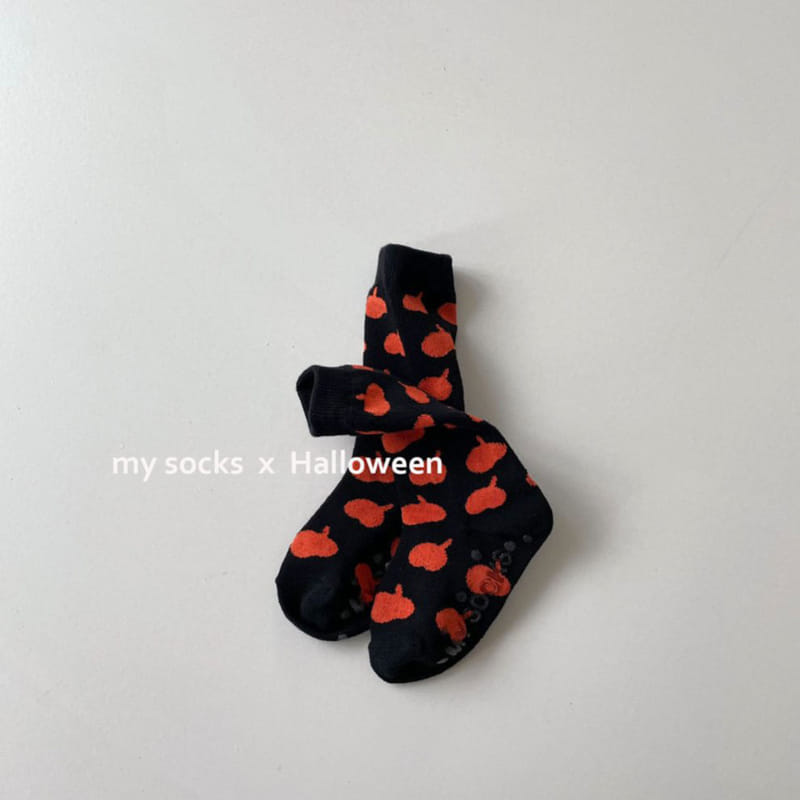 MY SOCKS - Korean Children Fashion - #Kfashion4kids - Happy Halloween Socks [set of 2] - 4