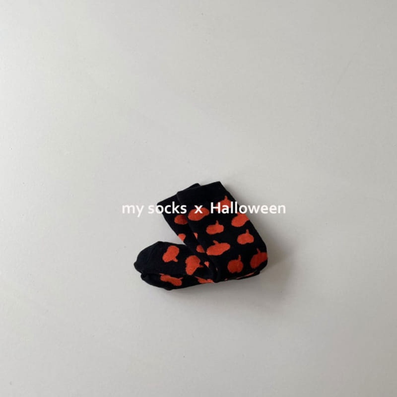 MY SOCKS - Korean Children Fashion - #Kfashion4kids - Happy Halloween Socks [set of 2] - 5